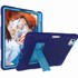 NIKCORP Oklopna maska za iPad Pro 12,9" (2018/2020/2021) sa stalkom i držačem za olovku otporna na udarce, plava